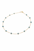 Evil eye blue chain