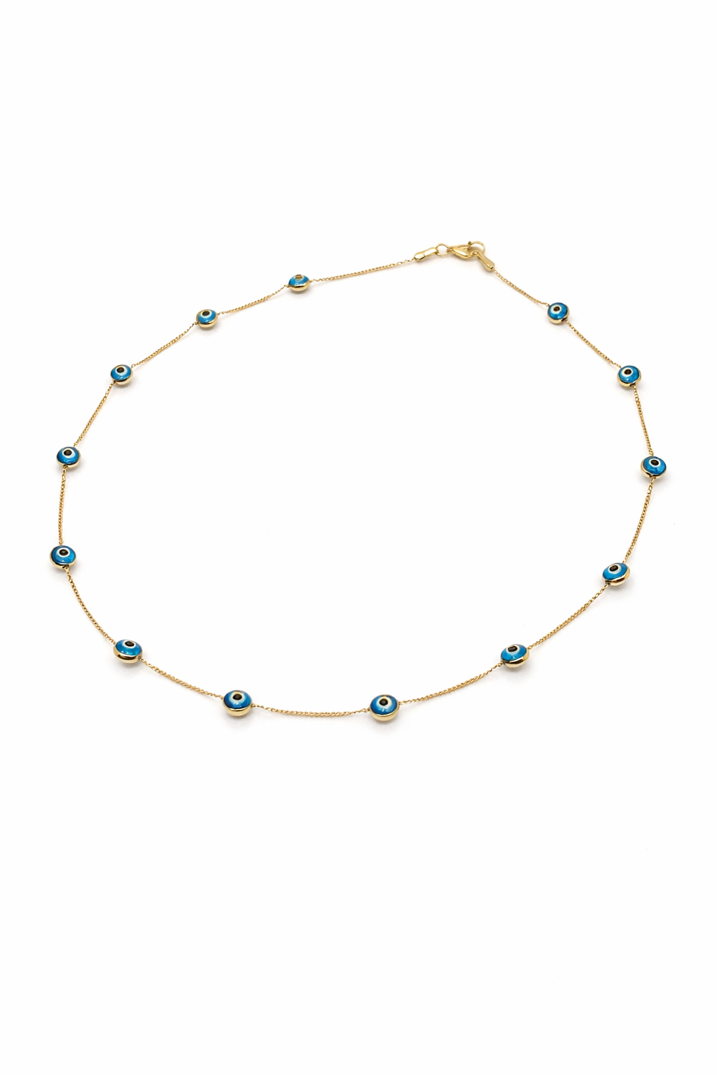 Evil eye blue chain