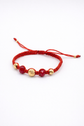 Handmade Bracelet 18k red
